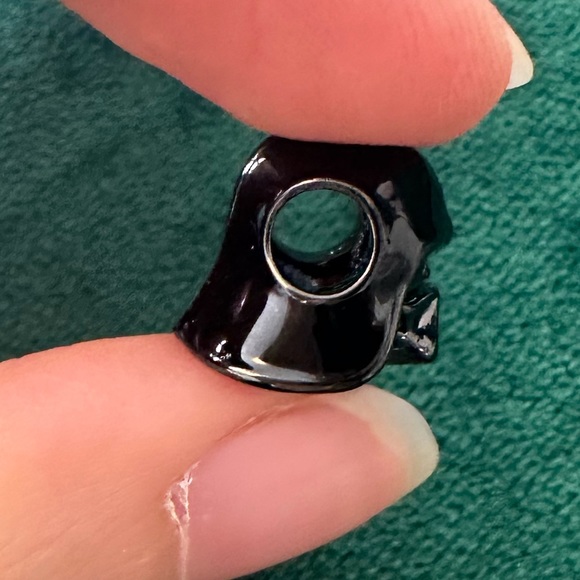 NWOT Pandora x Star Wars Darth Vader Charm with Black Enamel - 799256C01 - Picture 11 of 14